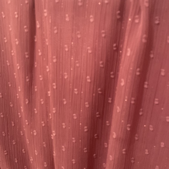 Aqua Size M Smocked Waist Dress - Picture 5 of 5